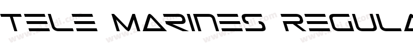 Tele Marines Regular字体转换